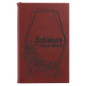 Rose Lasered Leatherette Sketch Book with White Unlined Paper