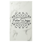 White Marble Lasered Leatherette Sketch Book with White Unlined Paper