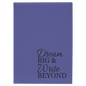 Purple Lasered Leatherette Journal with Lined Paper
