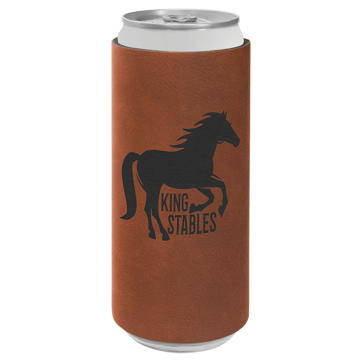 Rawhide Leatherette Slim Beverage Holder