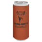 Basketball Leatherette Slim Beverage Holder