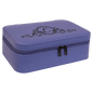 Purple Large Leatherette Jewelry Box