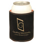 Black/Gold Leatherette Beverage Holder