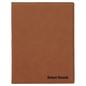 Rawhide Small Leatherette Portfolio with Notepad