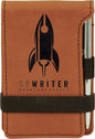 Rawhide Leatherette Mini Notepad & Pen Set