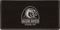 Black/Silver Leatherette Checkbook Cover