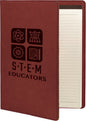 Rose' Leatherette Portfolio with Notepad
