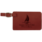 Rose' Leatherette Luggage Tag