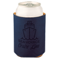 Blue Leatherette Beverage Holder