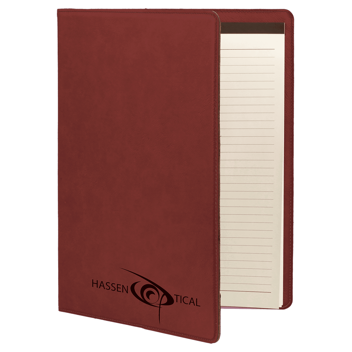 Rose' Small Leatherette Portfolio with Notepad