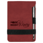 Rose' Leatherette Mini Notepad & Pen Set
