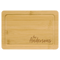 Bamboo Cutting Board with Drip Ring