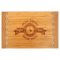 Large Bamboo Cutting Board with Butcher Block Inlay