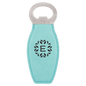 Teal Leatherette Magnetic Bottle Opener