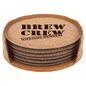 Cork Round 6-Coaster Set