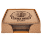 Cork Square 6-Coaster Set