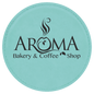 Teal Round Leatherette Coaster