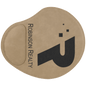 Light Brown Laserable Leatherette Mouse Pad