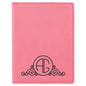 Pink Leatherette Passport Holder