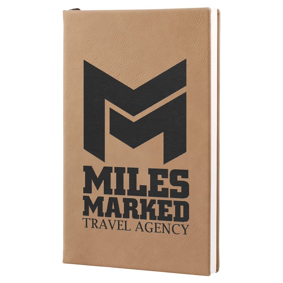 Light Brown Leatherette Journal