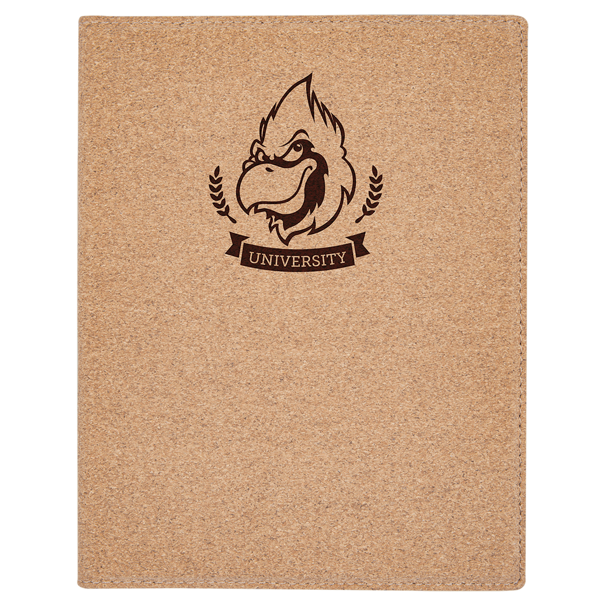 Cork Small Portfolio with Notepad
