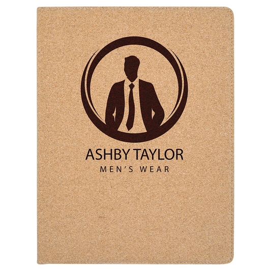 Cork Portfolio with Notepad