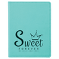 Teal Leatherette Passport Holder