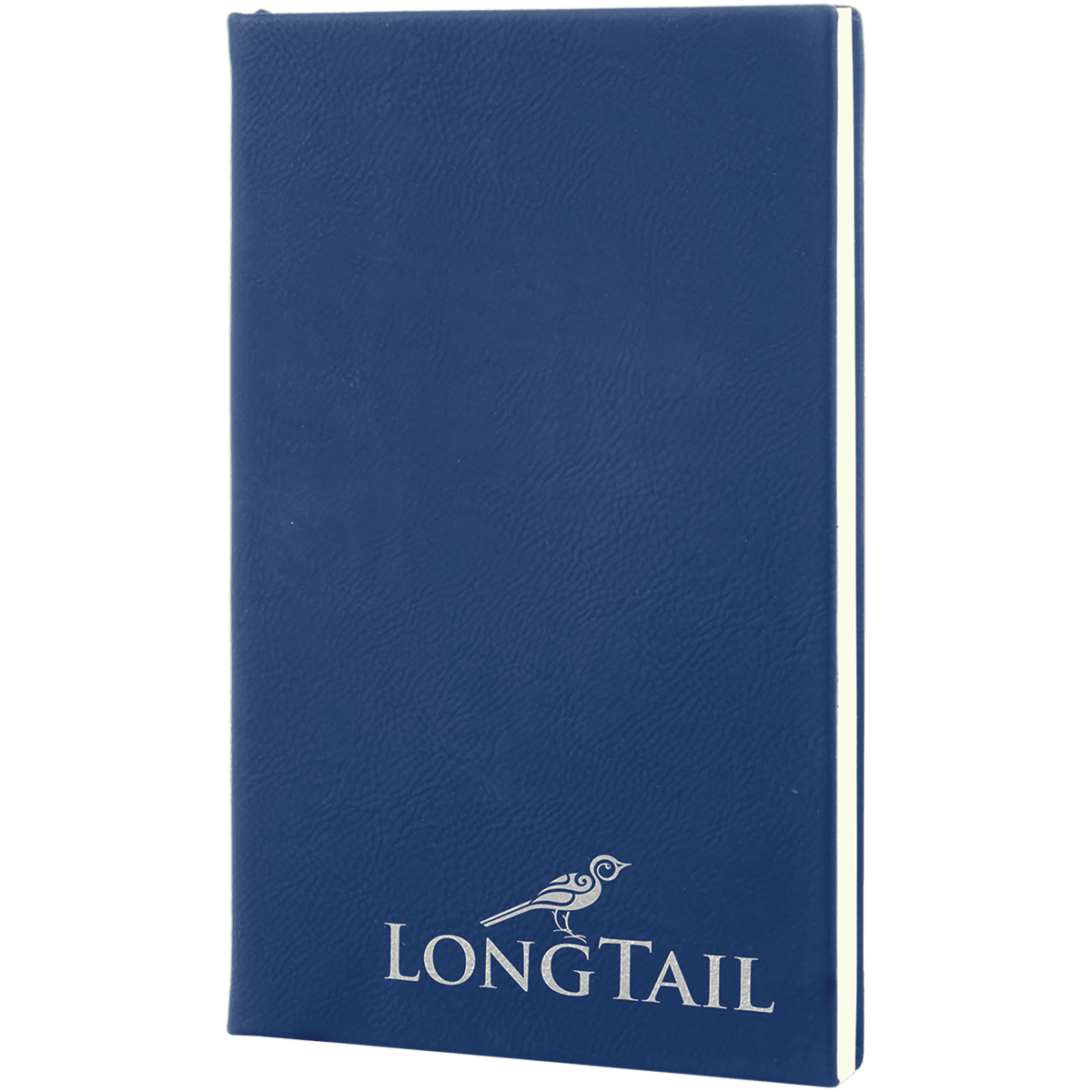 Blue/Silver Leatherette Journal