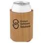 Bamboo Leatherette Beverage Holder
