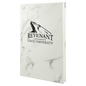 White Marble Leatherette Journal