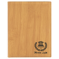 Bamboo Small Leatherette Portfolio with Notepad