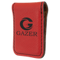 Red Laserable Leatherette Money Clip