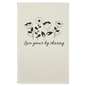White Leatherette Journal
