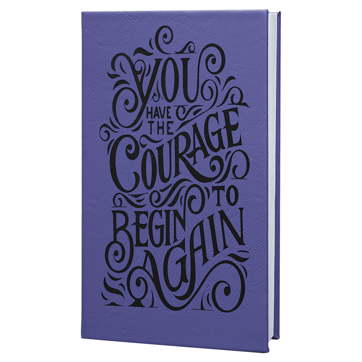 Purple Leatherette Journal