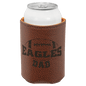Football Leatherette Beverage Holder