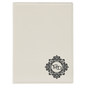 White Small Leatherette Portfolio with Notepad