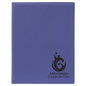 Purple Small Leatherette Portfolio with Notepad
