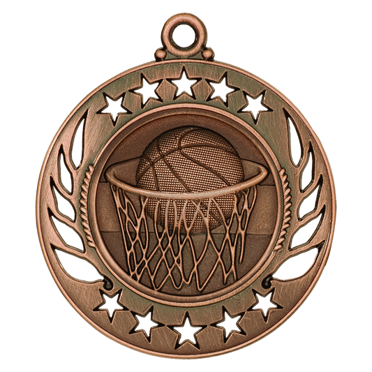 Basketball Galaxy Medal-Bronze