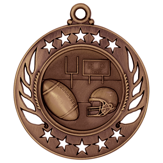 Football Galaxy Medal-Bronze