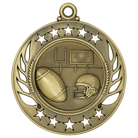 Football Galaxy Medal-Gold