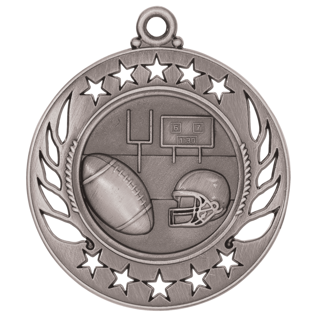 Football Galaxy Medal-Silver