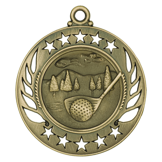 Golf Galaxy Medal-Gold