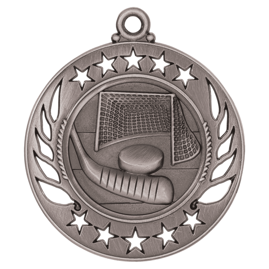 Hockey Galaxy Medal-Silver