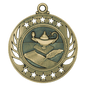 Lamp of Knowledge Galaxy Medal-Gold
