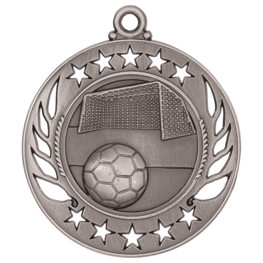 Soccer Galaxy Medal-Silver