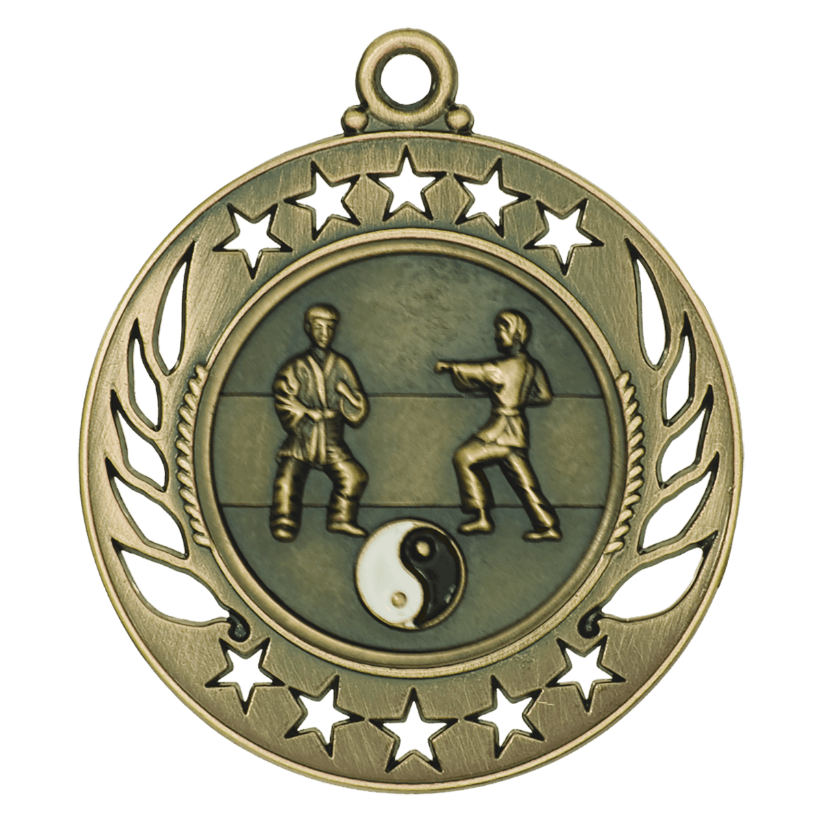 Martial Arts Galaxy Medal-Gold