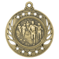 Cross Country Galaxy Medal-Gold