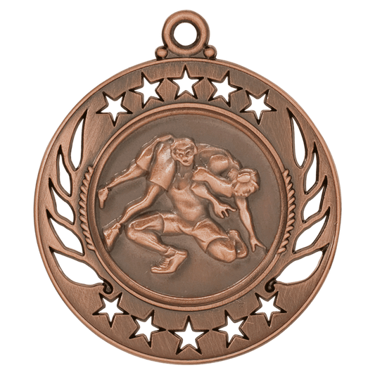 Wrestling Galaxy Medal-Bronze