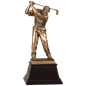 Male Bronze Golf Resin-9 1/2"