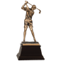 Female Bronze Golf Resin-9 1/2"